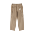 Cotton Elastic-Waist Cargo Pants