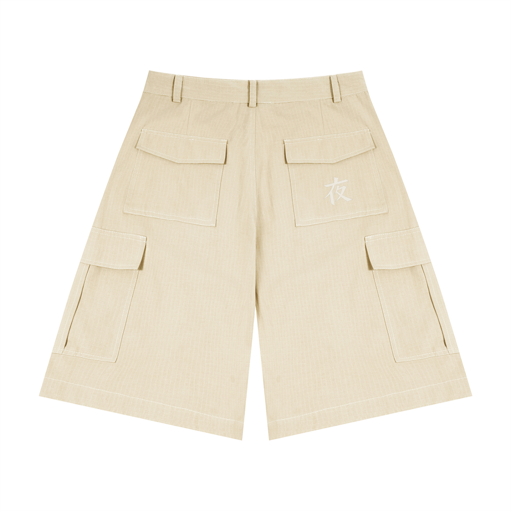 Unisex Woven Cargo Shorts