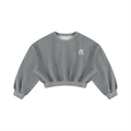 Women's Boxy Cropped Crewneck Sweatshirt