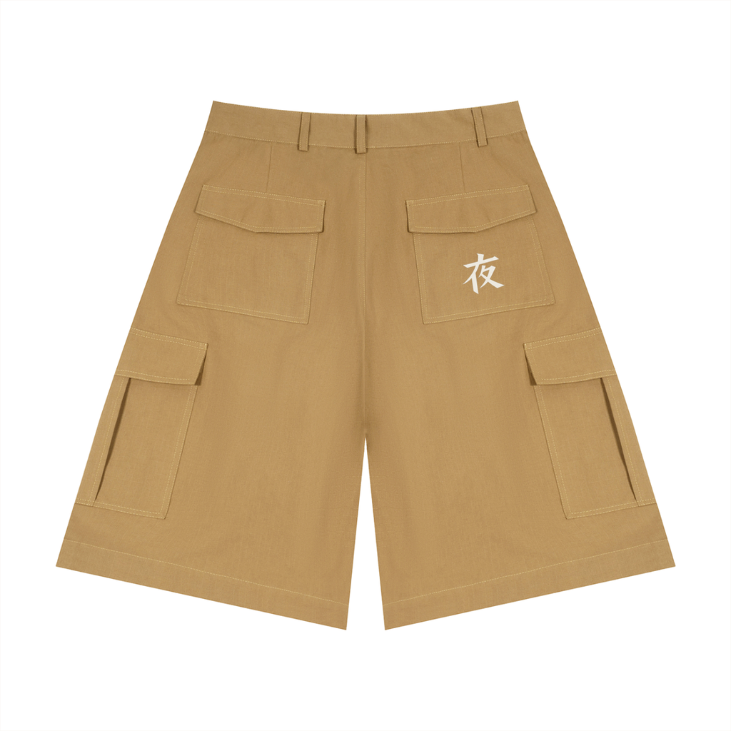 Unisex Woven Cargo Shorts