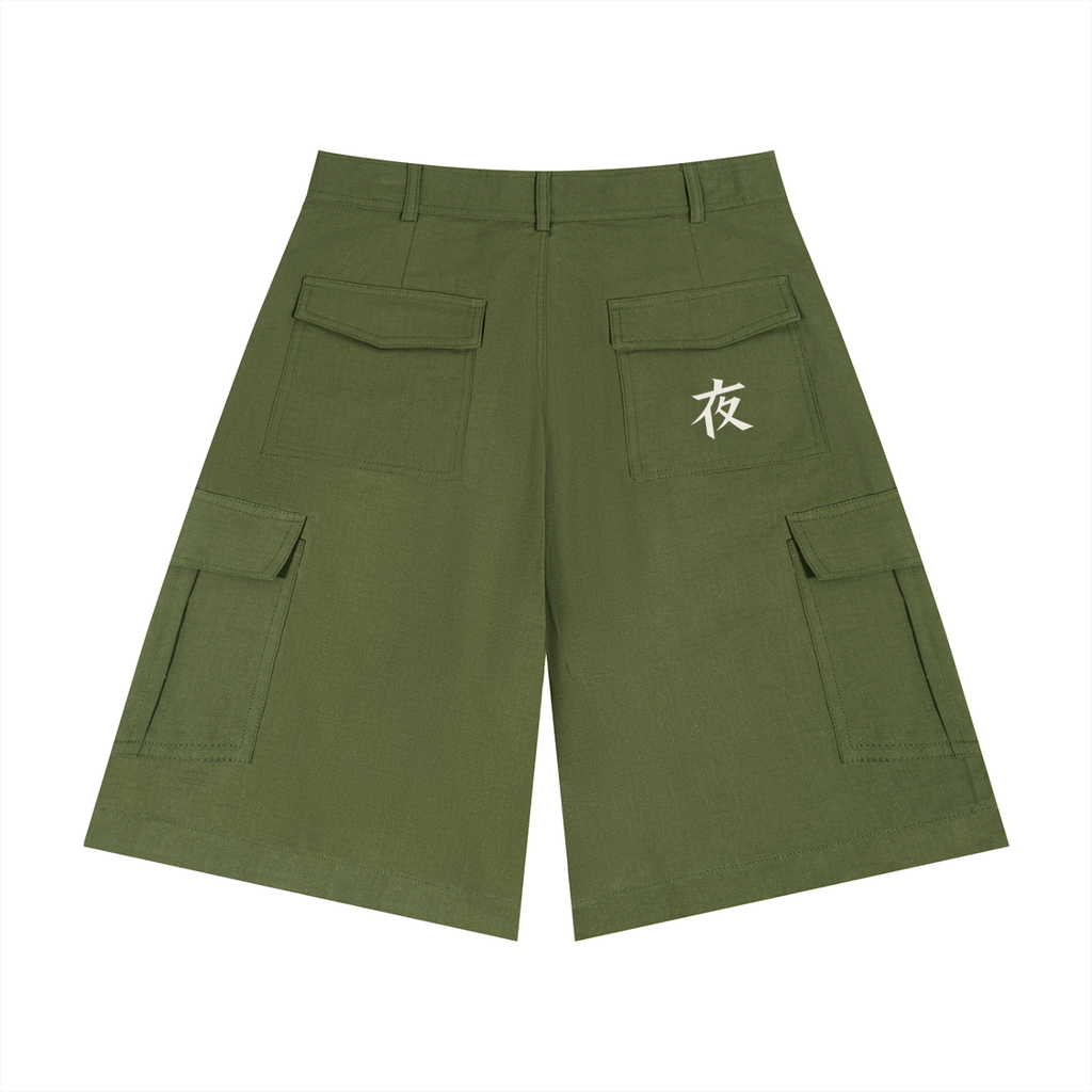 Unisex Woven Cargo Shorts