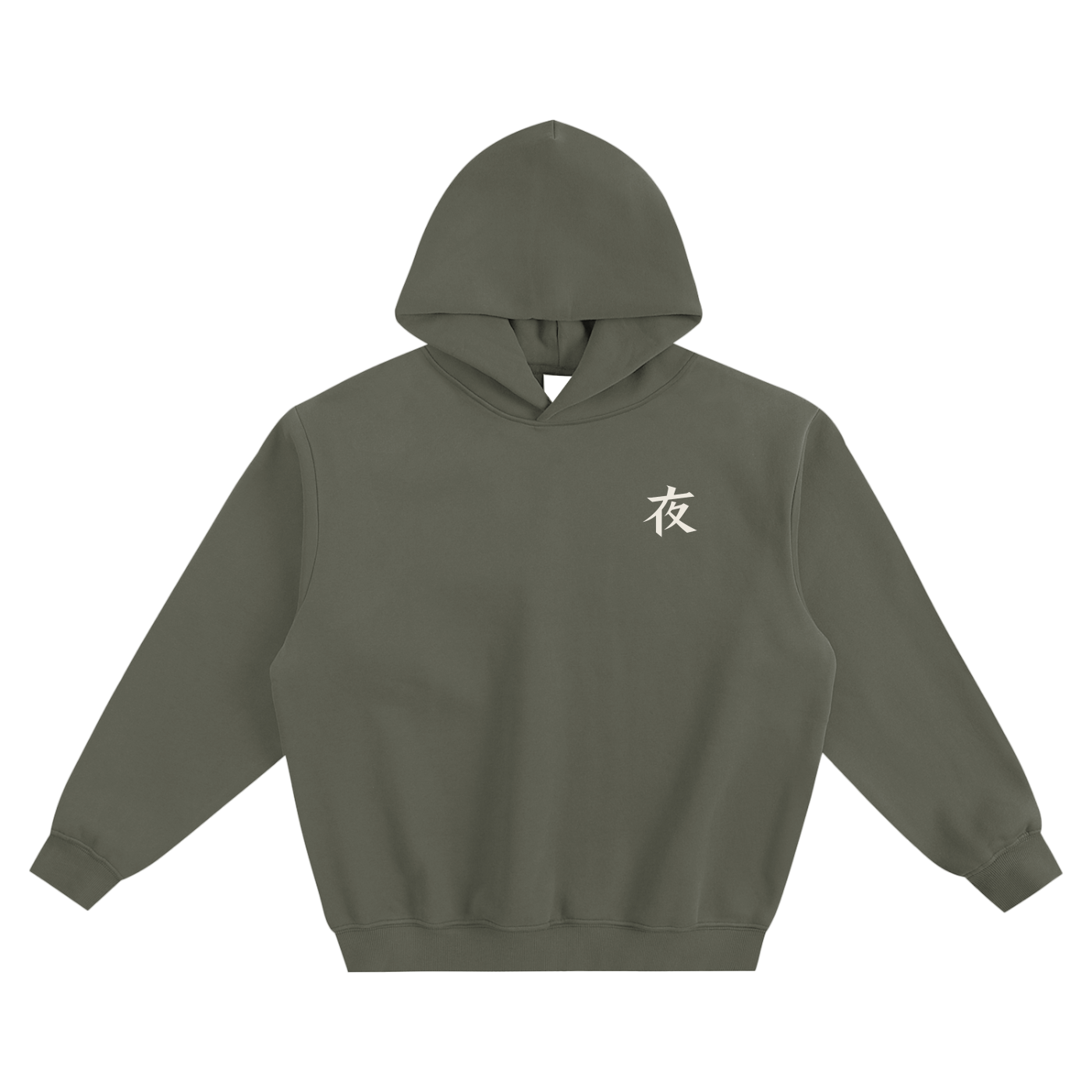 Fleeced Boxy Hoodie